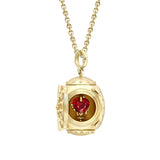 007Store Fabergé x 007 Goldfinger Egg Safe Locket with Ruby Heart Surprise, view 3