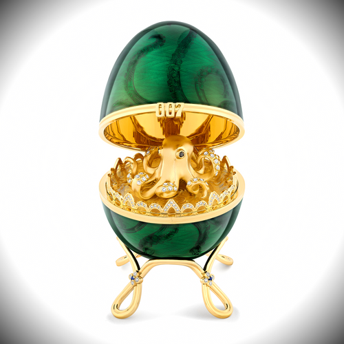 007Store Fabergé x 007 Octopussy Egg Objet - Numbered Edition
