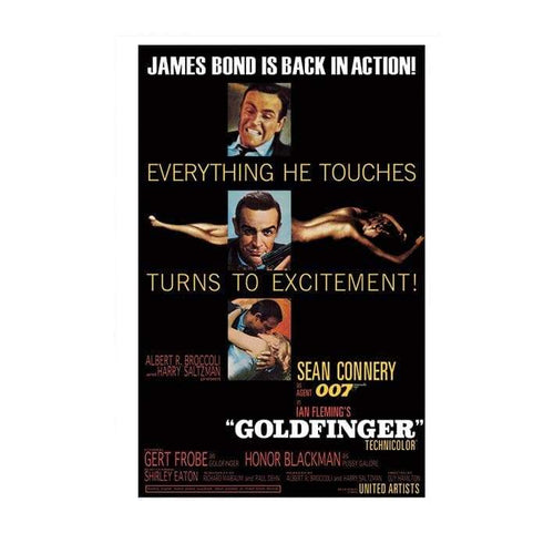 007Store Goldfinger Postcard