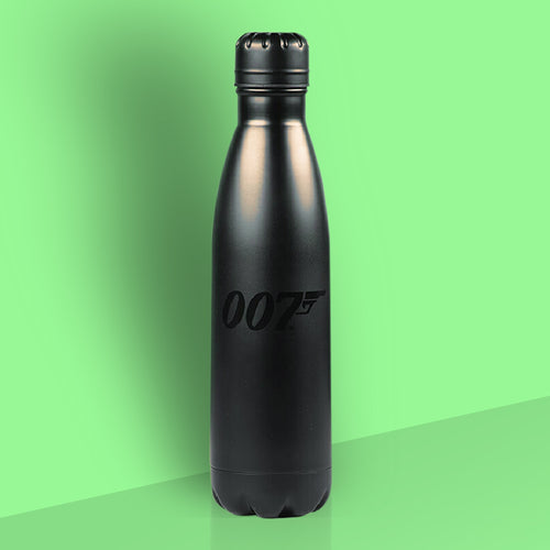 007Store James Bond 007 Black Hot & Cold Water Bottle (500ml)
