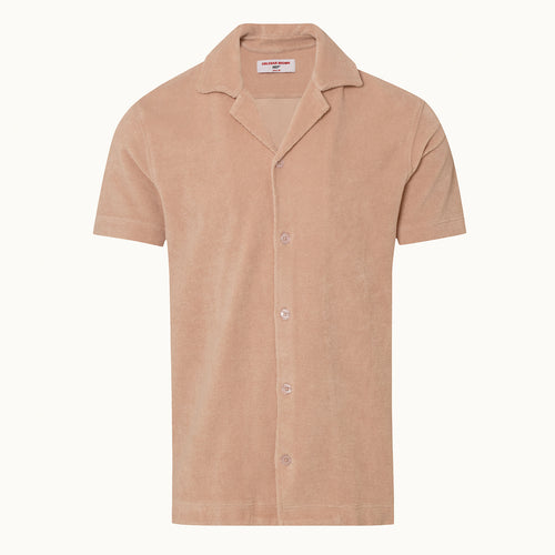 007Store James Bond 007 First Light Relaxed Fit Towelling Shirt - By Orlebar Brown