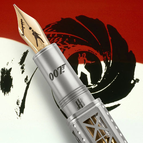 007Store James Bond 007 Fountain Pen - A View To A Kill Numbered Edition - By Montegrappa