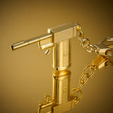 007Store James Bond Golden Gun Keyring, view 3