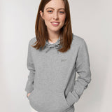 007Store James Bond 007 Embroidered Grey Marl Hoodie, view 2