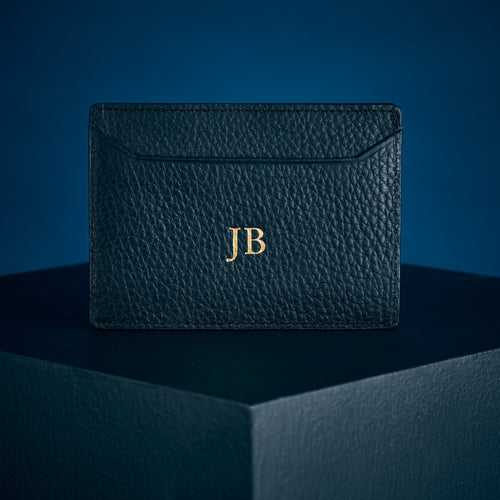 007Store James Bond 007 Personalised Leather Card Holder (3 Colours)