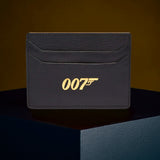 007Store James Bond 007 Personalised Leather Card Holder (3 Colours), view 3
