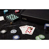 007Store James Bond 007 Personalised Leather-covered Poker Set, view 3