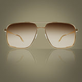 007Store James Bond 007 Scaramanga - Gold / Gold Rush Sunglasses - By Barton Perreira (Pre-order), view 3