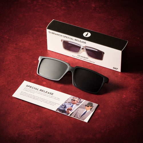 007Store James Bond 007 Secret Agent Glasses - Q Branch Special Release