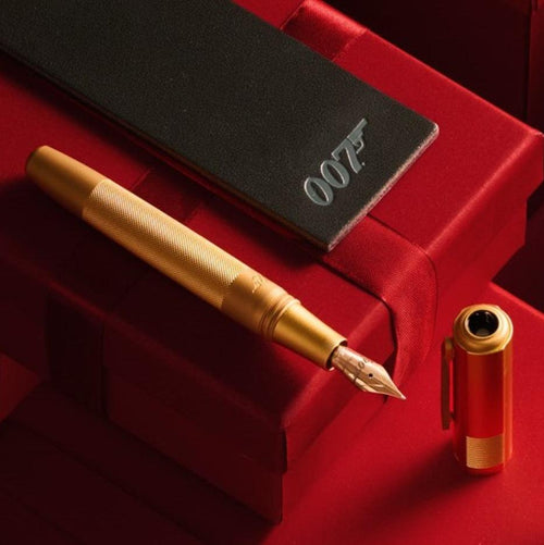 007Store James Bond 007 Special Issue Fountain Pen - Goldfinger Numbered Edition - By Montegrappa (Pre-order)