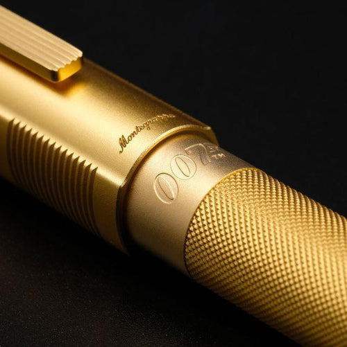 007Store James Bond 007 Special Issue Rollerball Pen - Goldfinger Numbered Edition - By Montegrappa