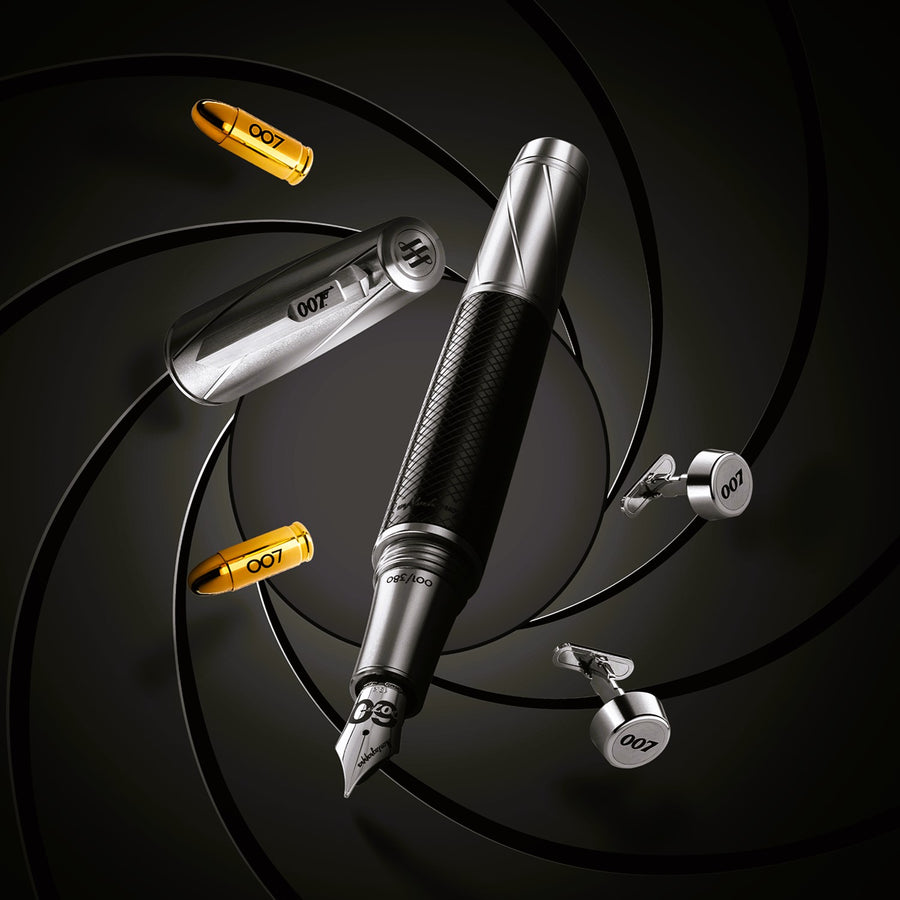 007Store James Bond 007 Spymaster Duo Fountain Pen - Numbered Edition - By Montegrappa