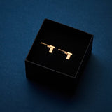 007Store James Bond 18ct Gold Golden Gun Cufflinks, view 2
