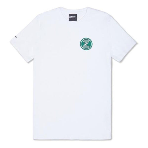 007Store James Bond Zorin Industries White T-Shirt - A View To A Kill Edition (Outlet Item)