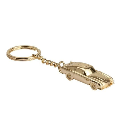 007Store James Bond Aston Martin DB5 Car Keyring - Gold Edition