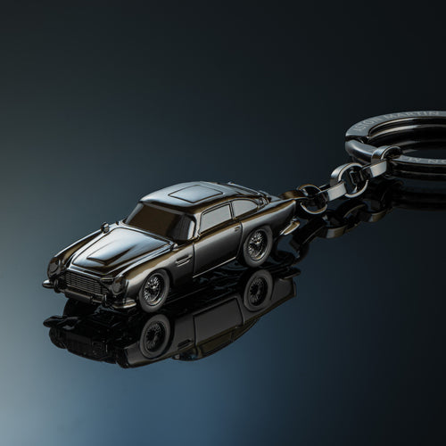 007Store James Bond Aston Martin DB5 Car Keyring - Gun Metal Edition