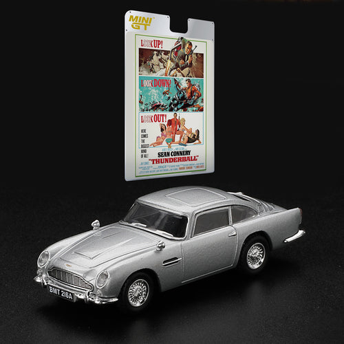 007Store James Bond Aston Martin DB5 Model Car - Thunderball Edition - By MINI GT