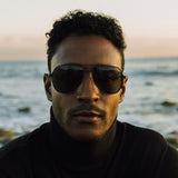 007Store James Bond Avtak Sunglasses - Black/Noir - By Barton Perreira, view 2