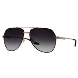 007Store James Bond Avtak Sunglasses - Black/Gold/Smolder - By Barton Perreira, view 3