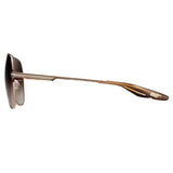 007Store James Bond Avtak Sunglasses - Gold/Silver/Topaz - By Barton Perreira, view 3