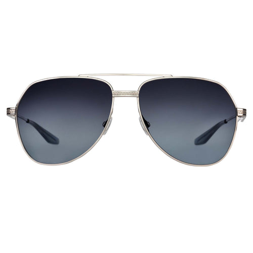 007Store James Bond Avtak Sunglasses - Silver/Blue - By Barton Perreira