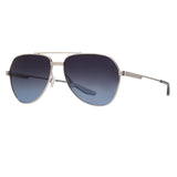007Store James Bond Avtak Sunglasses - Silver/Blue - By Barton Perreira, view 3