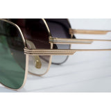 007Store James Bond Avtak Sunglasses - Silver/Blue - By Barton Perreira, view 5