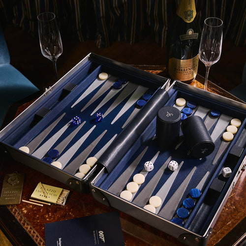 007Store James Bond Backgammon Set - By Globe-Trotter