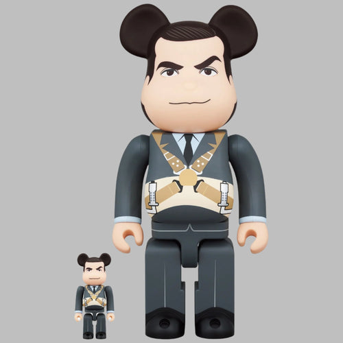 007Store James Bond Be@rbrick 100% & 400% Figure Set - Thunderball Edition – By Medicom Toy (Outlet Item)