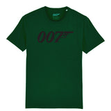 007Store James Bond Black 007 Logo T-Shirt (7 colours), view 4