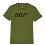 007Store James Bond Black 007 Logo T-Shirt (7 colours), view 5