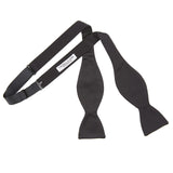 007Store James Bond Black Silk Bow Tie - Casino Royale Edition - By Turnbull & Asser, view 3