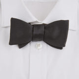 007Store James Bond Black Silk Bow Tie - Casino Royale Edition - By Turnbull & Asser, view 4