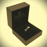 007Store James Bond Blofeld No.1 SPECTRE Agent 18ct Gold Ring Prop Replica, view 3