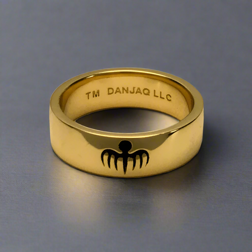 007Store James Bond Blofeld No.1 SPECTRE Agent 18ct Gold Ring Prop Replica
