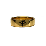 007Store James Bond Blofeld No.1 SPECTRE Agent 18ct Gold Ring Prop Replica, view 6