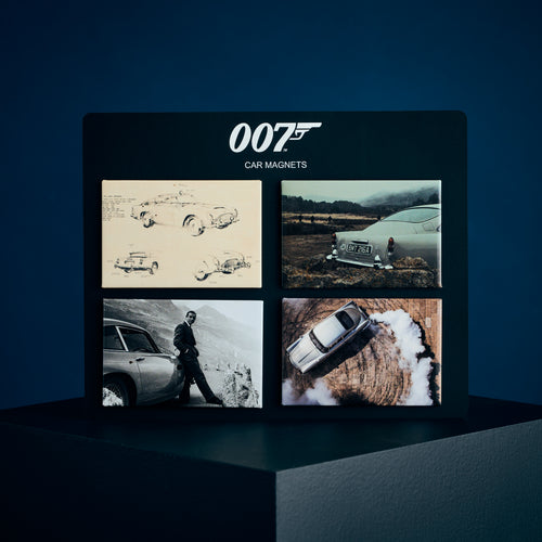 007Store James Bond Car Magnet Set