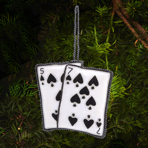 007Store James Bond Casino Royale Poker Cards Tree Decoration
