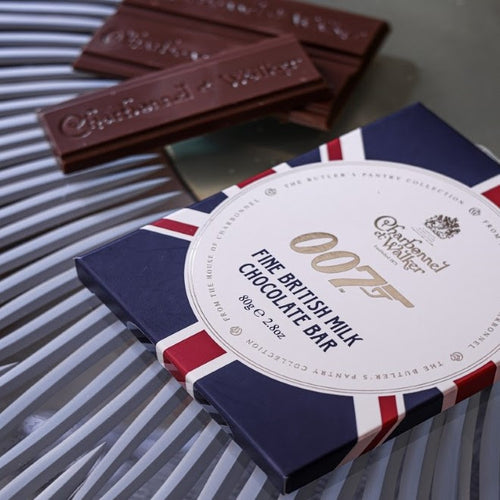 007Store James Bond 007 British Milk Chocolate Bar (80g) - By Charbonnel et Walker