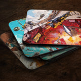 007Store James Bond Coaster Set - Thunderball & You Only Live Twice Edition, view 2