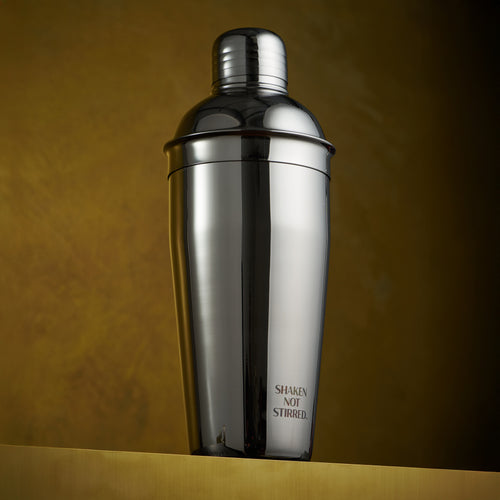007Store James Bond Cocktail Shaker - Shaken Not Stirred Edition