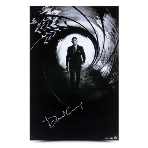 007Store James Bond Daniel Craig Autographed Print - Skyfall Numbered Edition
