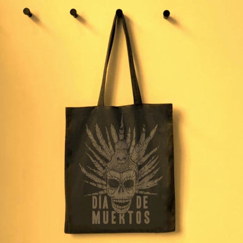 007Store James Bond Day Of The Dead Black Tote Bag - Spectre Edition (Outlet Item)