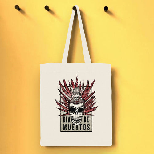 007Store James Bond Day Of The Dead Natural Cotton Tote Bag - Spectre Edition (Outlet Item)