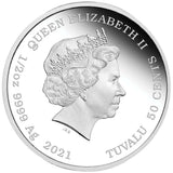 007Store James Bond Diamonds Are Forever 1/2 oz Silver Proof Coin - By The Perth Mint, view 3