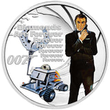 007Store James Bond Diamonds Are Forever 1/2 oz Silver Proof Coin - By The Perth Mint, view 4