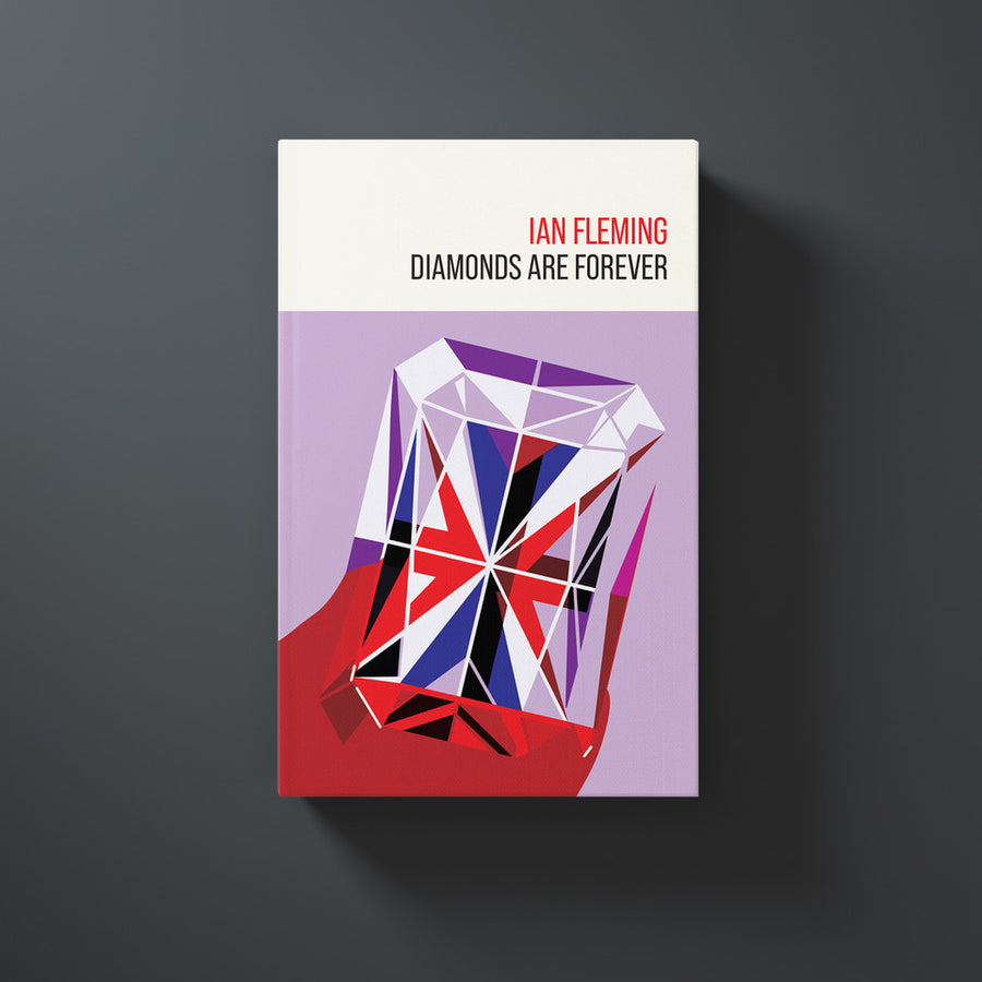 007Store James Bond Diamonds Are Forever Hardback Book - By Ian Fleming