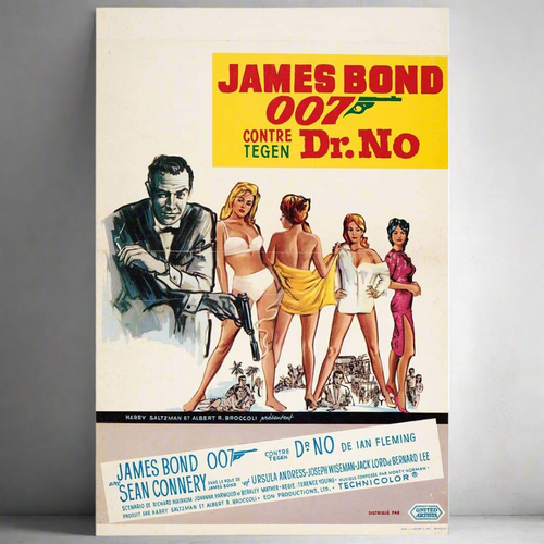 007Store James Bond Dr. No Art Print - Numbered Edition (Unframed)