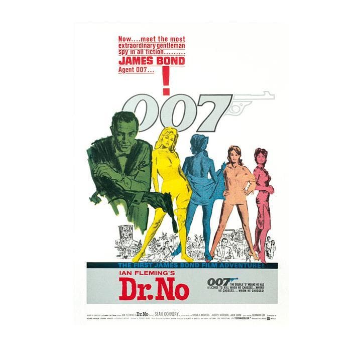 007Store James Bond Dr. No Postcard