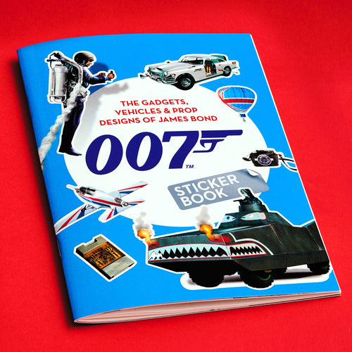 007Store James Bond Facts & Stickers Book - Gadgets & Vehicles Edition (Outlet Item)